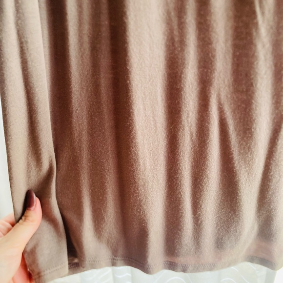 Tan Tunic Dress - Picture 3 of 4